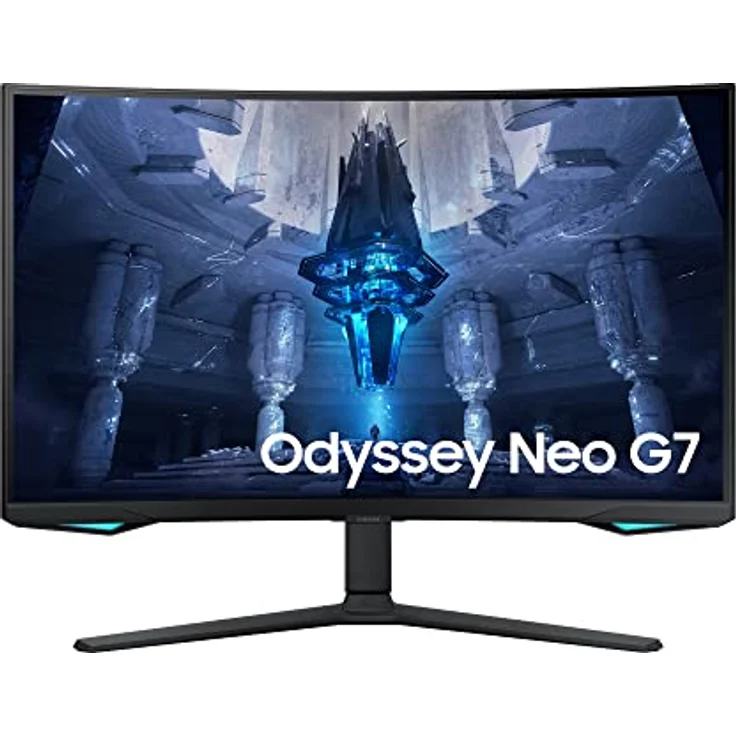 Samsung Odyssey Neo G7 Gaming Monitor S32BG750NP, 32 Zoll, VA-Panel, 4K UHD-Auflösung, AMD FreeSync Premium Pro, 1 ms Reaktionszeit, Bildwiederholrate 165 Hz – Bild 1