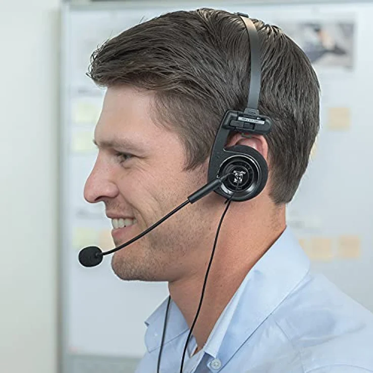 Koss Porta Pro Communication Headset Mic, Kopfhörer mit integriertem Mikrofon – Bild 4