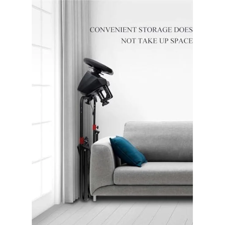PXN Adjustable Gaming Wheel Stand A9, Höhenverstellbarer Stand für Lenkrad, Pedale und Gangschaltung, schwarz – Bild 7