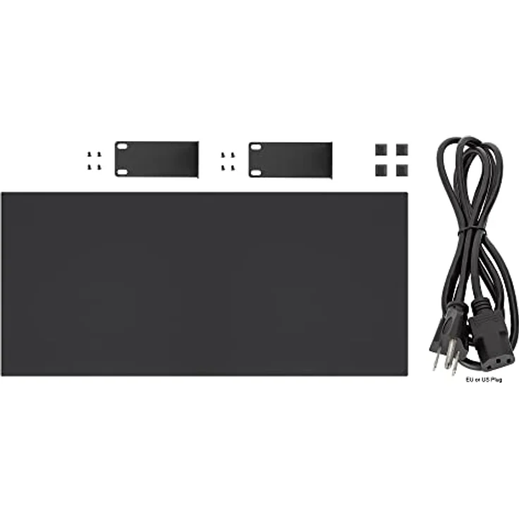 INTELLINET 16-Port Gigabit Ethernet Switch 16 x 10-100-1000 Mbit-s RJ45-Ports, IEEE 802.3az Energy Efficient Ethernet, Desktop-Format, optionale 48,30cm (19")-Montagewinkel im Lieferumfang – Bild 4