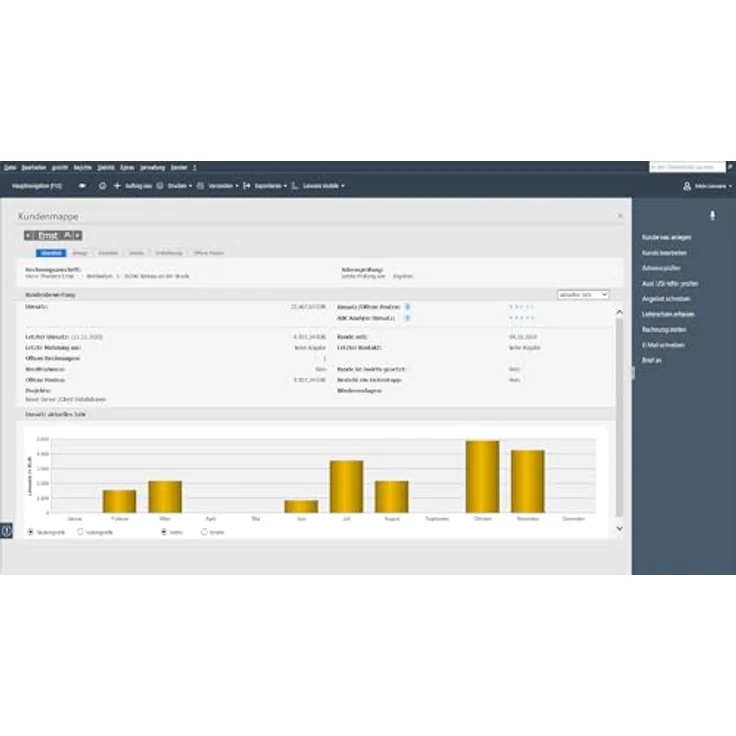 Lexware faktura+auftrag 2025, Minibox, 365 Tage, Einfache Auftrags- und Rechnungs-Software mit Business Cockpit und Zusatzlizenz für einen PC – Bild 2