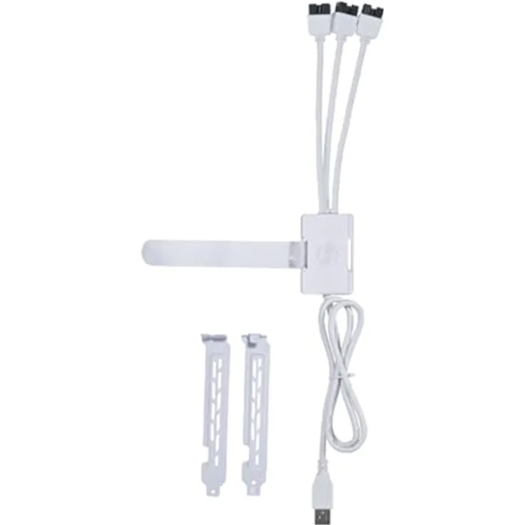 Ｌｉ ＬＩＡＮ　ＬＩ PW-U2TPAW USB Hub - weiß, USB-Hub mit all-in-one Anschlussmöglichkeiten