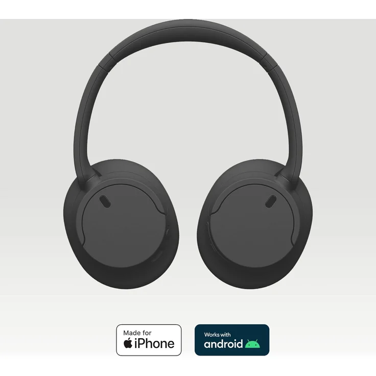 Sony WH-CH720N Over-Ear-Kopfhörer, Bluetooth, Mikrofon, Noise Cancelling, schwarz – Bild 2
