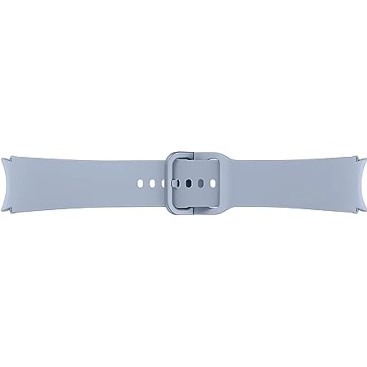 Samsung Sport Band (M/L) ET-SFR94 für die Galaxy Watch6 | Watch6 Classic, Uhrenarmband, Sport Armband, Armband Damen, Original Armband, Fluorkautschuk, elastisch, langlebig, guter Sitz, Icy Blue – Bild 3