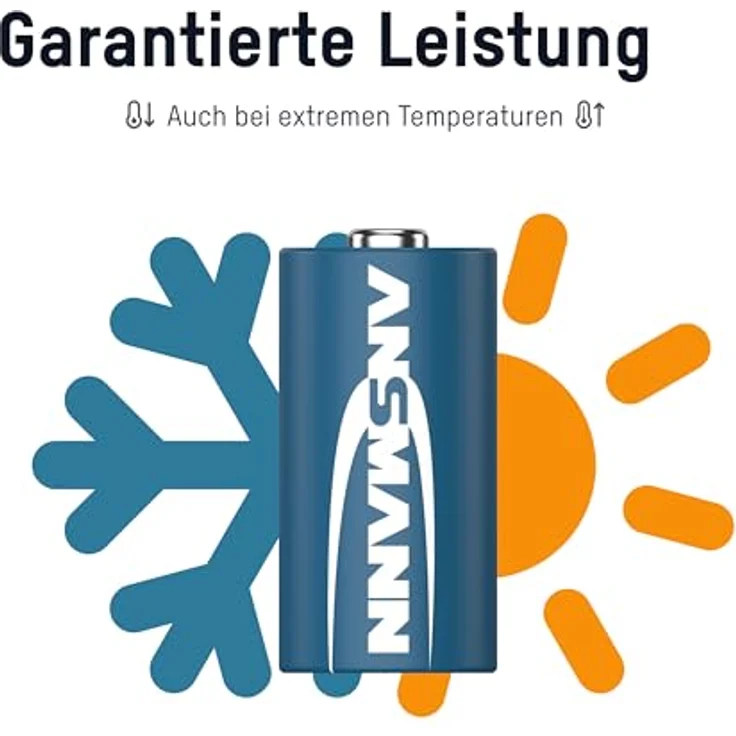 ANSMANN CR123A Lithium Batterie 3V 6 Stück - ideal für Garagentoröffner, Alarmanlage, Miniradio, Funkauslöser für Kamera, Messgeräte, Klingel – Bild 5
