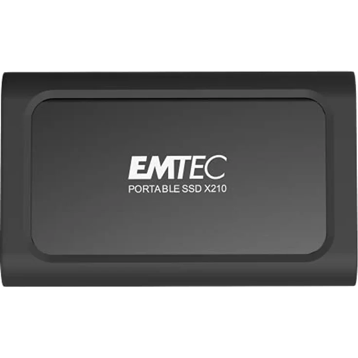 Emtec ECSSD2TX210 Externe SSD X210 Elite 2TB USB-C 3.2 – 3D NAND Flash Technologie – USB-C 3.2 Gen2 auf USB-A Kabel und Schutzhülle aus Silikon im Lieferumfang enthalten – Bild 2