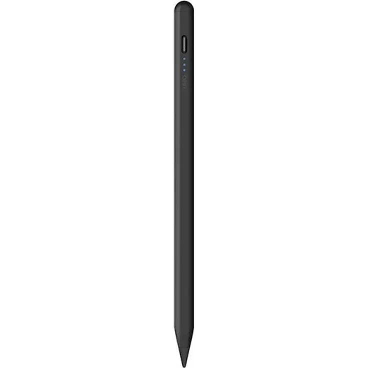 Uniq Pixo Lite 2.0, Magnetischer Stylus-Stift für iPad mit Präzisionsspitze, Schwarz/Graphit Schwarz