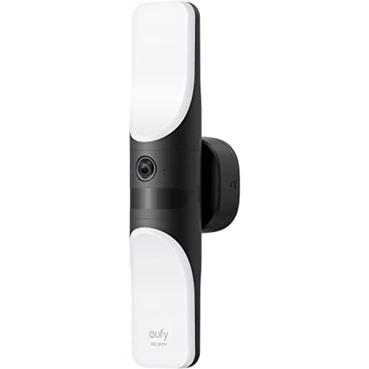eufy Security Kabelgebundene Wall Light Cam S100, Sicherheitskamera für draußen, 2K Überwachung mit 1200 Lumen, Farbige Nachtsicht, Bewegungssensor, KI Erkennung, IP65 Wasserschutz, Gebührenfrei – Bild 1