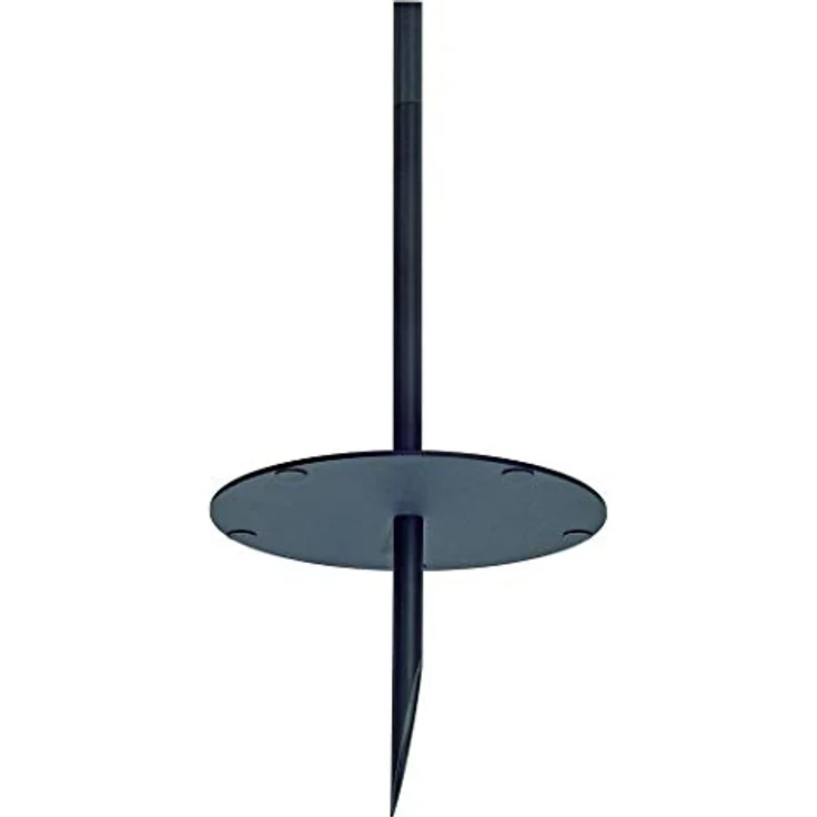 SLV mechanische Komponente Erdspiess für ADEGAN und PLENUM Stehleuchten / Erdspieß für Außenlampe, Beleuchtung von Garten, Terrasse, Pflanzen, Wegen, Aussen-Leuchte, Außen-Strahler / anthrazit – Bild 4