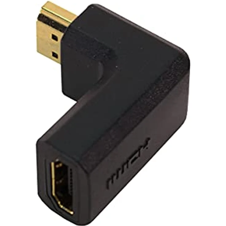 2direct  LogiLink HDMI Adapter, A Stecker zu A Buchse, 90° abgewinkelt – Bild 2