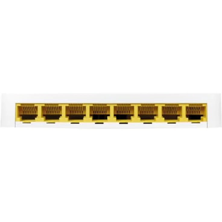 LogiLink Professional 8-Port Gigabit Desktop Netzwerk Switch, ideal für hohen Datentransfer ohne Verzögerung, lüfterloses Design, schwarz – Bild 3