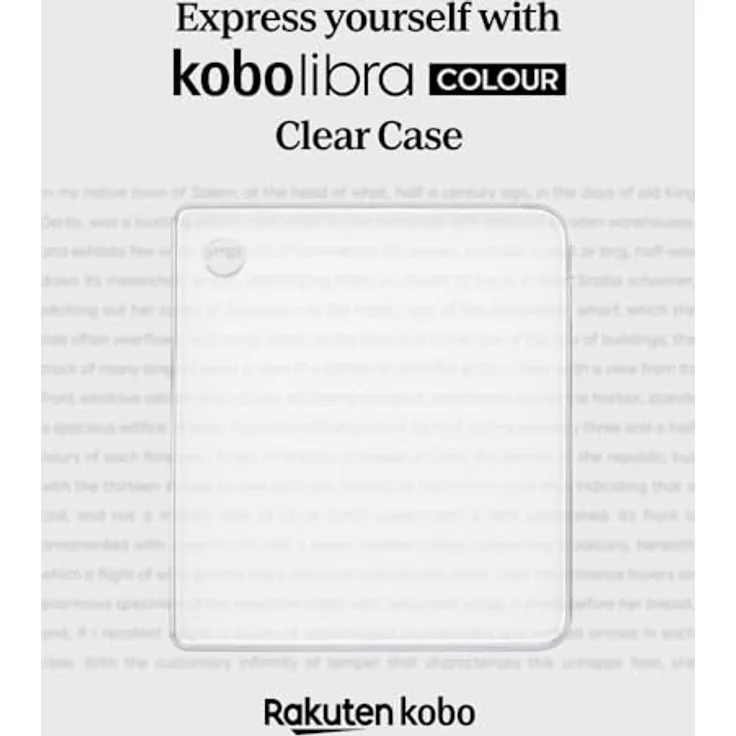 Kobo Libra Colour Clear Case | Slim & Lightweight Design | Anti-Slip & Scratch Resistant | Compatible with 7" Kobo Libra Colour eReader – Bild 3