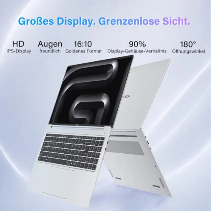GEEKOM GeekBook M16 Business-Laptop mit Intel Core Ultra 9, 55W Leistung, 99,9 Wh Akku, USB4, Fingerabdrucksensor und IceBlade 3.0 Kühlung – Bild 7