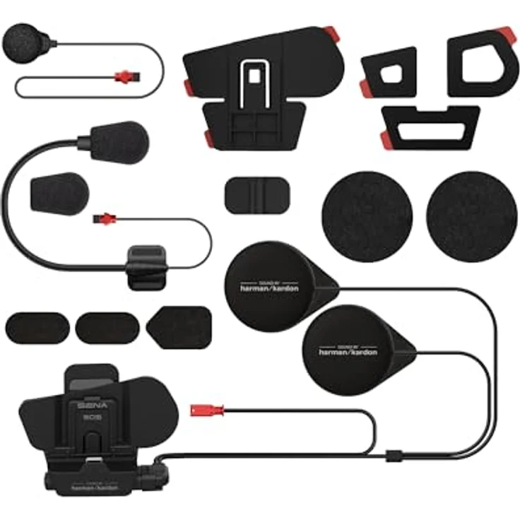 Sena 60S Helm-Klemmen-Kit mit universellem Mikrofon-Kit und SOUND by Harman Kardon Lautsprechern – Bild 1