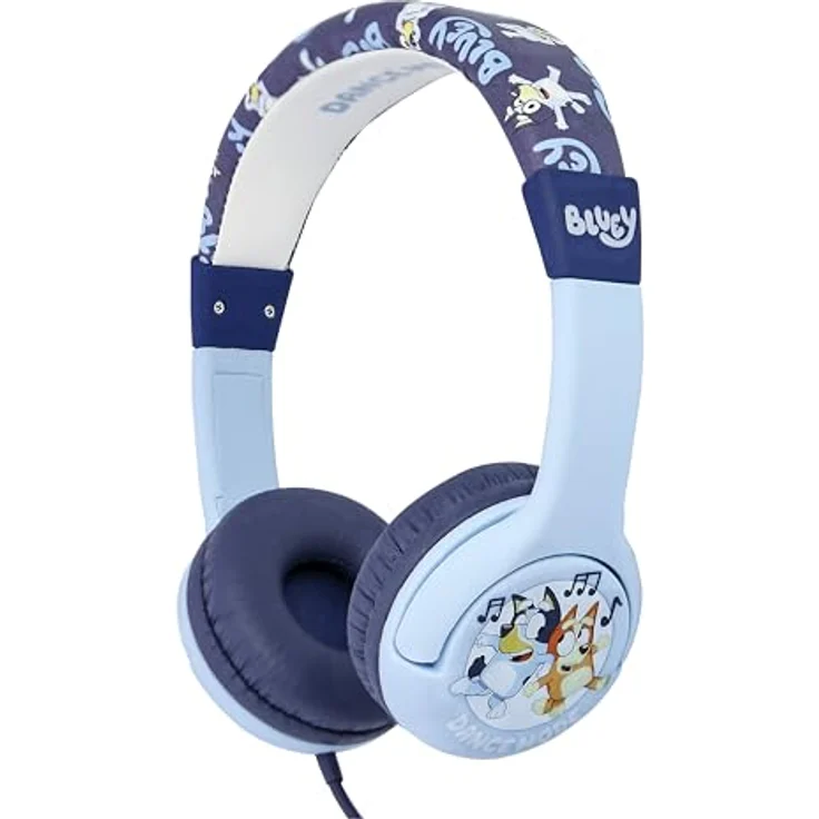 OTL Technologies - Bluey Childrens Headphones, Lärmsicherheit bis 85 dB, blau – Bild 1