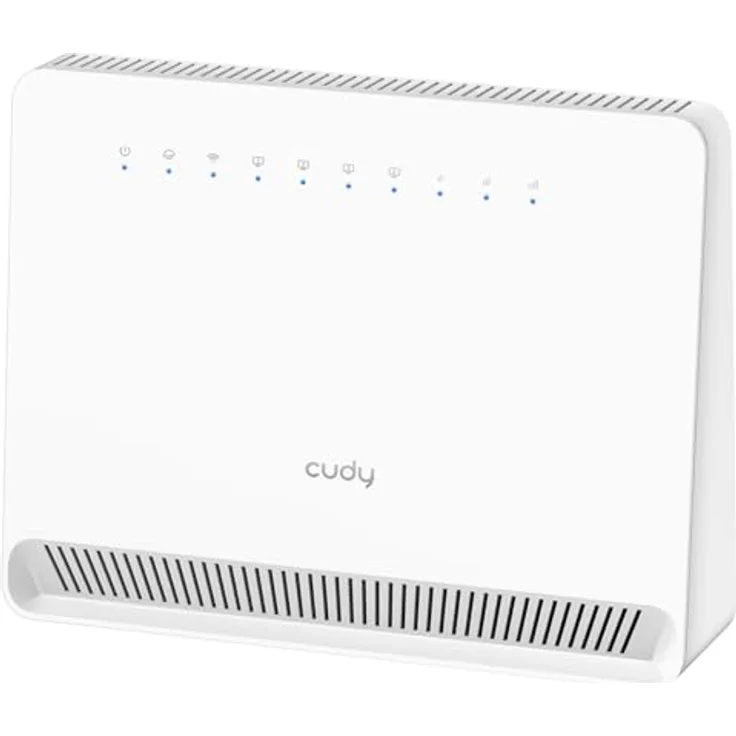 Cudy N300 WLAN-Modem-Router, 4G LTE, Entsperrt, Mit SIM-Kartensteckplatz, 300 Mbit/s, Cat4, Interne High-Gain-Antennen, VPN, Plug and Play, LT400E