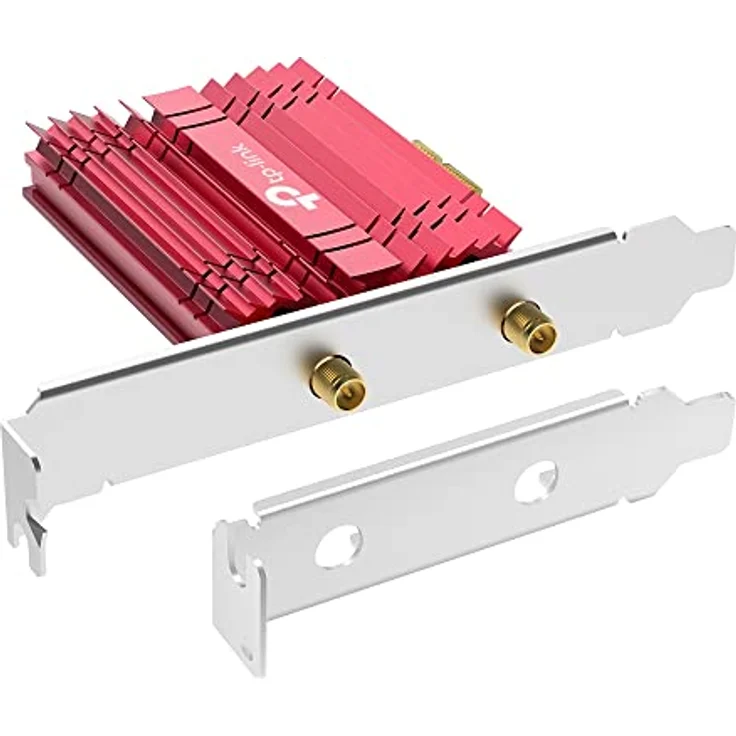 TP-Link Archer TXE75E Wi-Fi 6E WLAN PCIe Netzwerkkarte mit Bluetooth 5.2, 5400 Mbps, WPA3, Inter Chipsatz mit 2 abnehmbaren Antennen, Win 11/10 – Bild 2