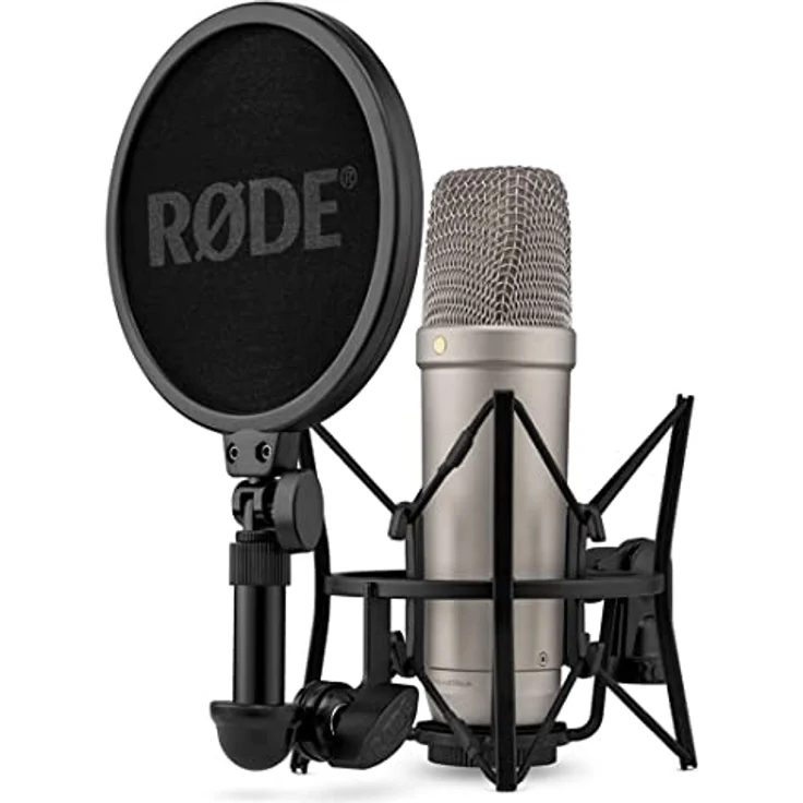 Rode NT1 5th Generation XLR USB Mikrofon + keepdrum WS2 Popfilter – Bild 2