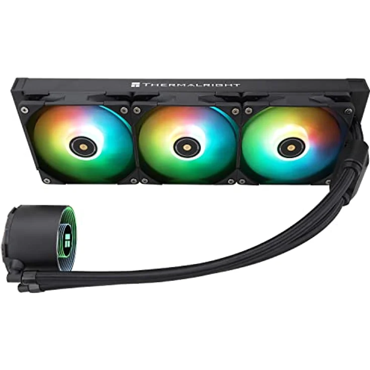 Thermalright Frozen Notte 360 (schwarz) - Watercooling AIO mit LED A-RGB Unendlichkeitseffekt – Bild 3