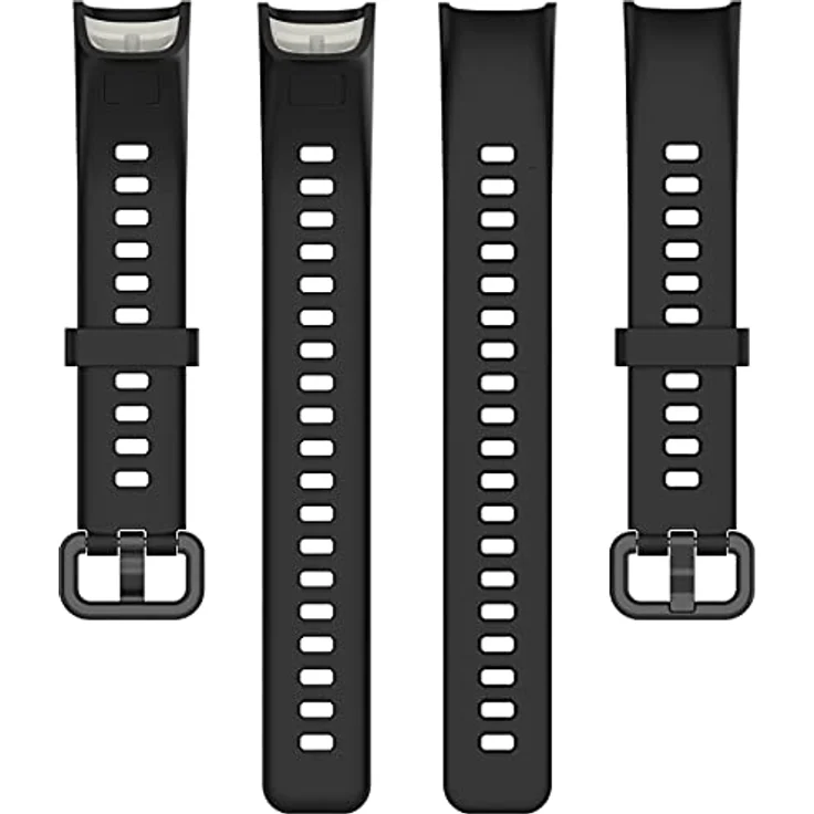 Shieranlee Uhrenarmband kompatibel mit Huawei Band 4/Honor 5i, flexibles TPU Silikon Sport-Armband, wasserdicht und verstellbar von 15.5 - 22 cm – Bild 5