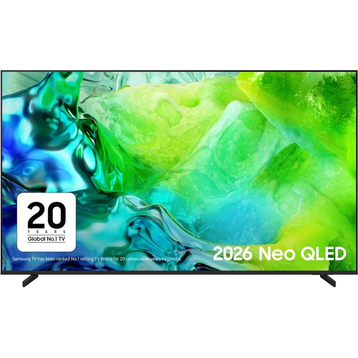 Samsung QE50QN80H, 50 Zoll Neo QLED 4K Smart-TV mit Motion Xcelerator und WLAN, Schwarz