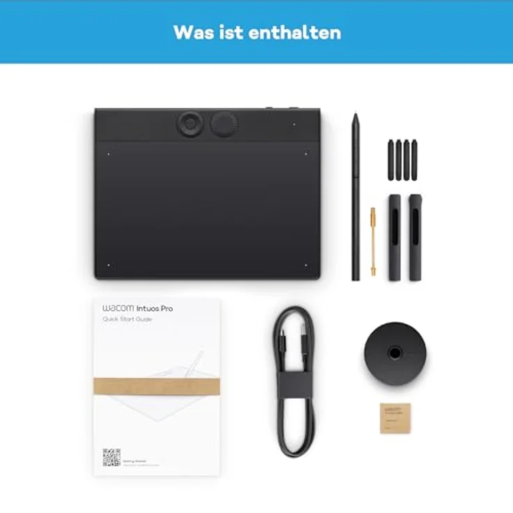 Wacom Intuos Pro Small, kompaktes Grafiktablett mit 8192 Stufen Druckempfindlichkeit, USB- und Bluetooth-Konnektivität – Bild 8