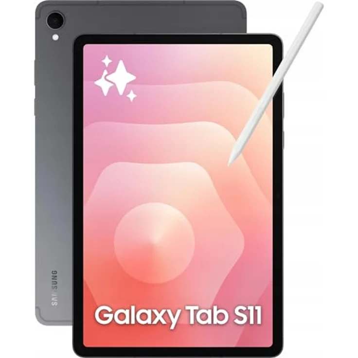 Samsung GALAXY TAB S 128 GB, 11 Zoll Tablet mit MediaTek Dimensity 9400+, 12 GB RAM, OLED Display, grau – Bild 3