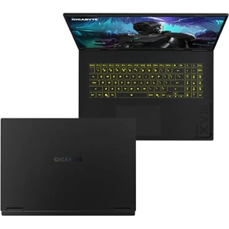 GIGABYTE GAMING A18 3VHK3DEC64SH, 18" QHD 165Hz IPS Laptop, AMD Ryzen 7 260, 16GB RAM, 1TB SSD, NVIDIA GeForce RTX 5060, schwarz, Windows 11 Home – Bild 3