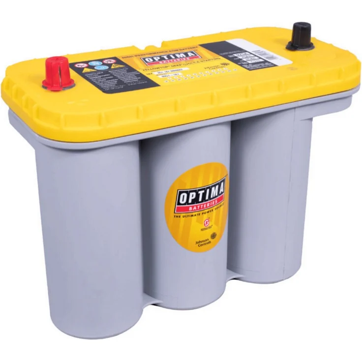 Optima Optima YellowTop YT S 5.5 12V 75Ah AGM Batterie, (12 V) – Bild 1