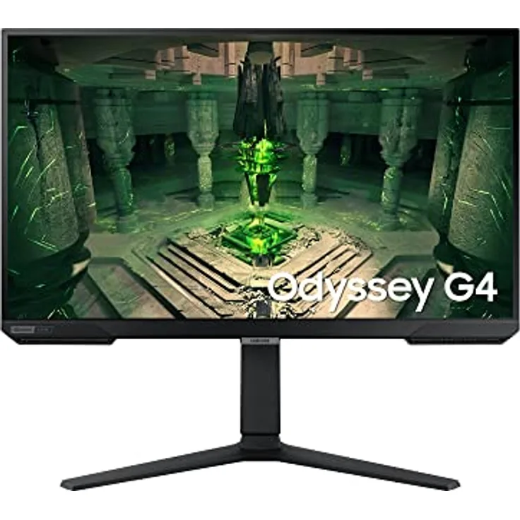 Samsung Odyssey G4B Gaming Monitor LS27BG400EU, 27 Zoll, Full HD, IPS-Panel, 240Hz, AMD FreeSync Premium, G-Sync, Schwarz
