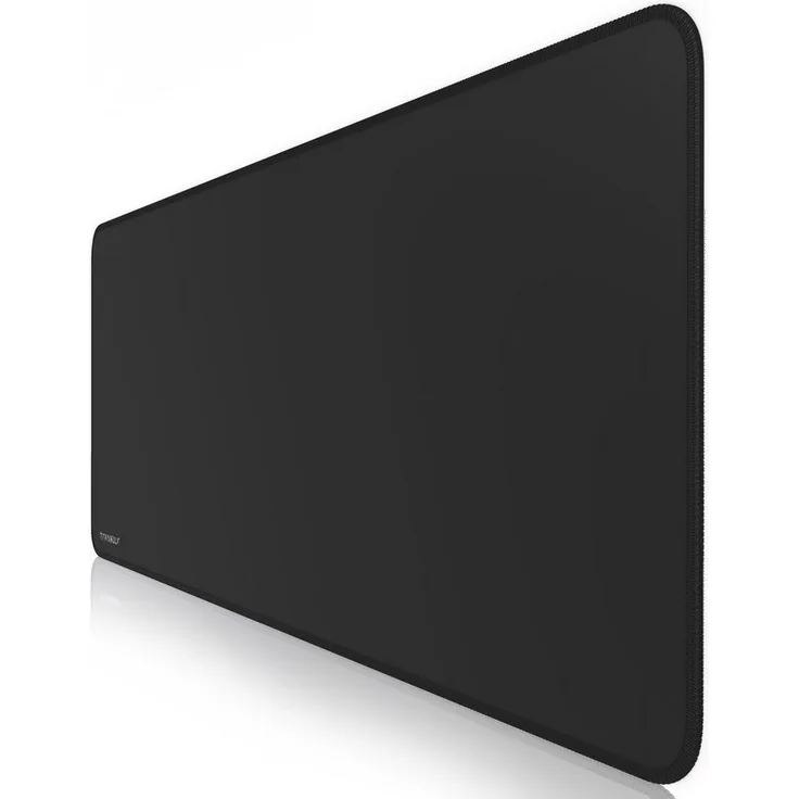 Titanwolf XXXL Speed Gaming Mauspad, 1000 x 400 x 3 mm, rutschfest, abwaschbar, schwarz