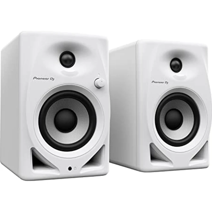 Pioneer DM-40D, 2-Wege PC-Lautsprecher mit 38 W, weiß, Class-D-Verstärker und druckvollem Bassklang – Bild 2