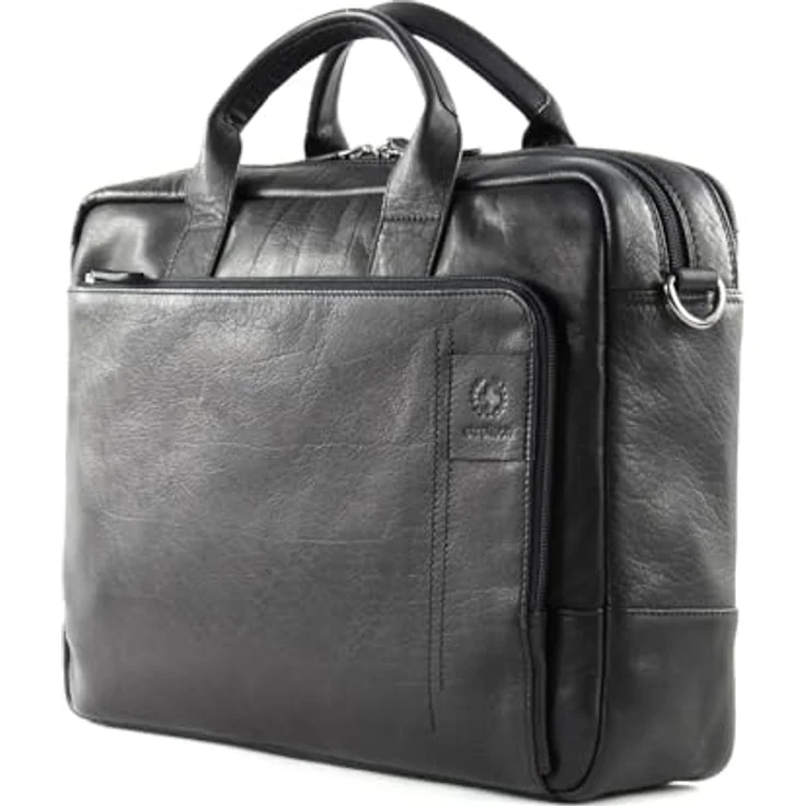 Strellson Hyde Park Aktentasche, Laptoptasche mit 2 Hauptfächern, schwarz, für A4-Unterlagen und Laptop bis 15.6 Zoll – Bild 3