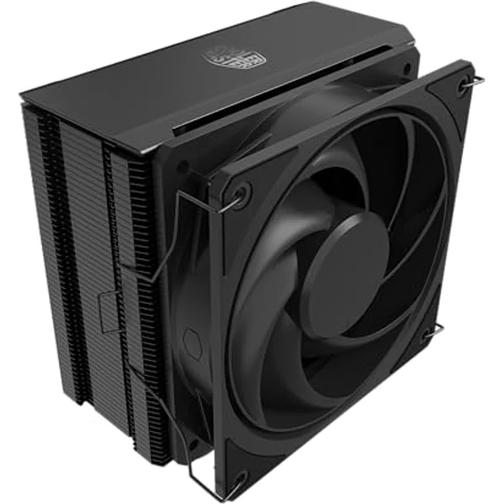 Cooler Master Hyper 212 3DHP Black, Tower-CPU-Kühler mit 4-Pin PWM Anschluss und geringer Geräuschentwicklung, schwarz – Bild 2
