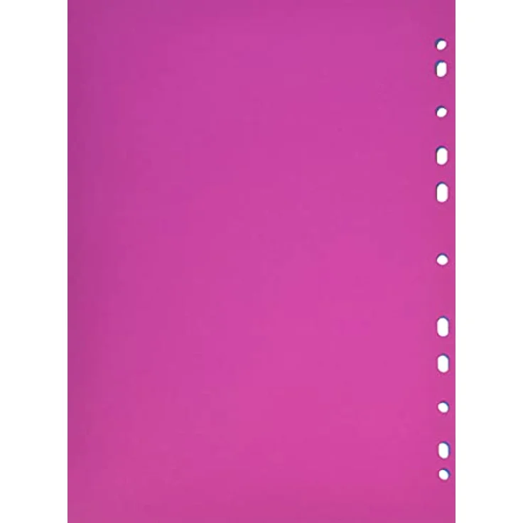 Herlitz Aktenordner, Register A4 Karton 6-teilig in Intensivfarben, Blauer Engel zertifiziert – Bild 2