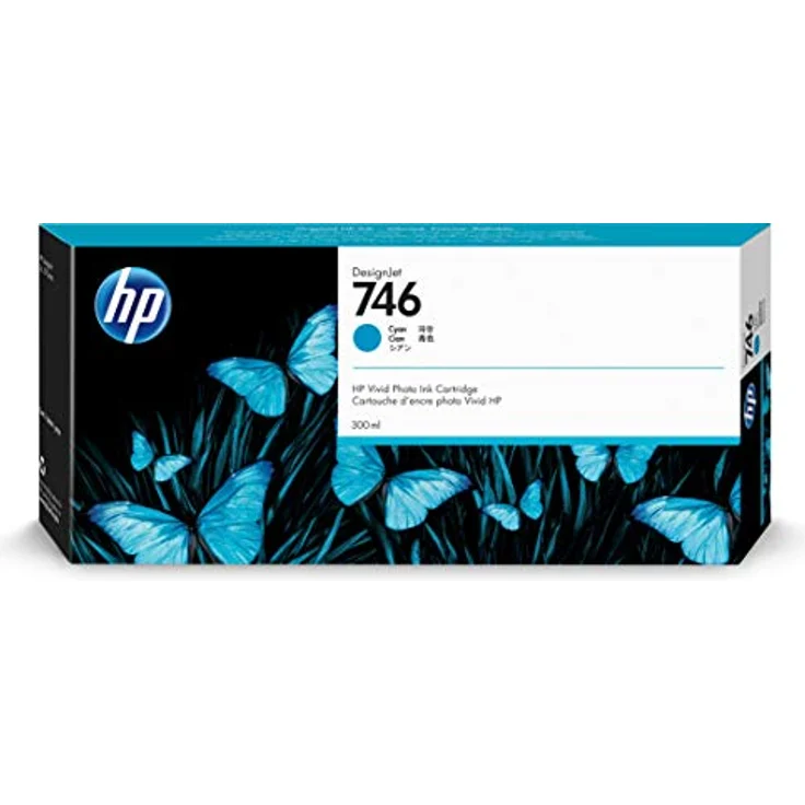 HP 746 300-ml Cyan Ink Cartridge – Bild 3