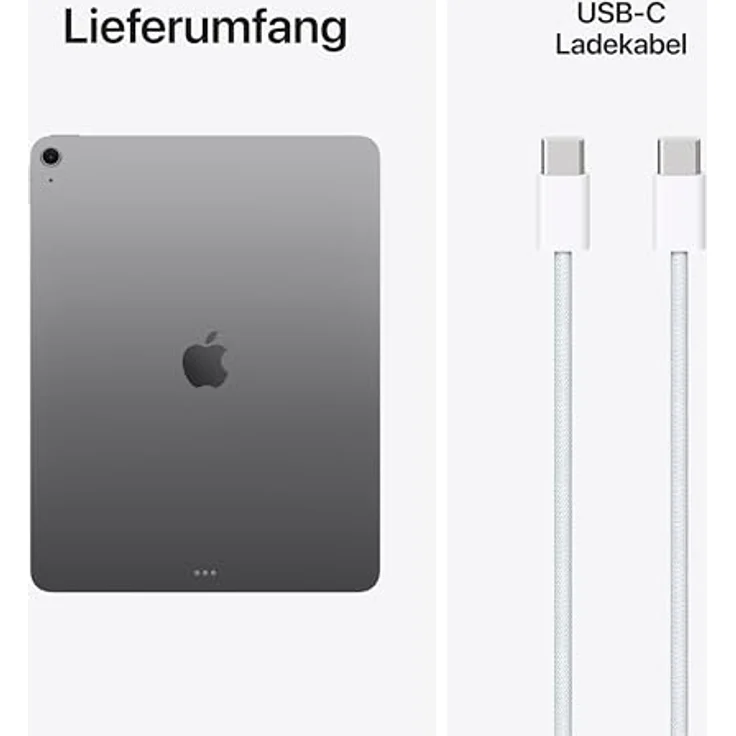 APPLE iPad Air (2026) Wi-Fi, 13 Zoll Tablet mit 128 GB Speicher, Space Grau – Bild 7