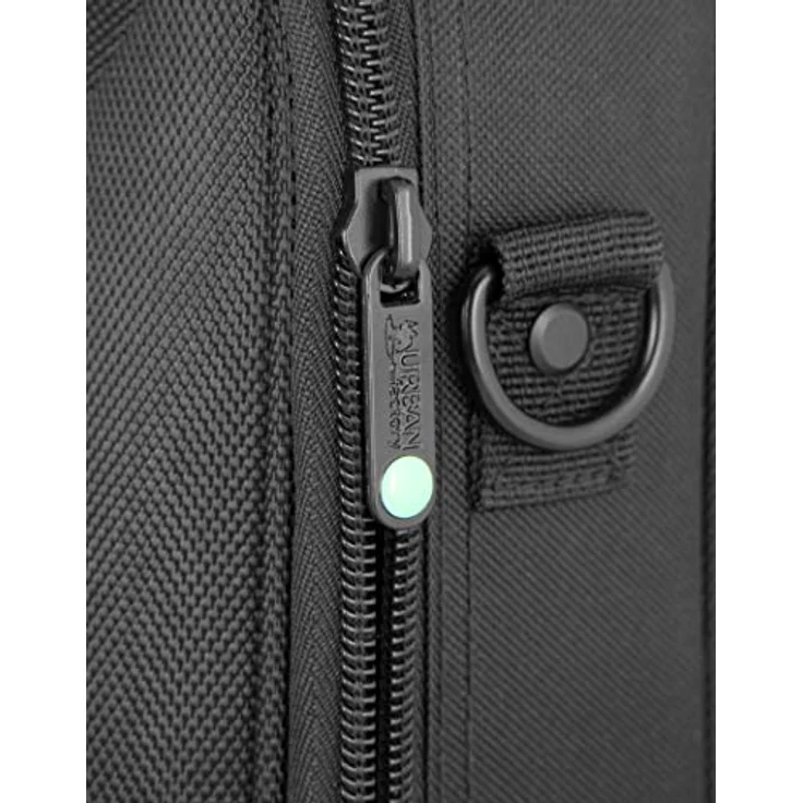 Urban Factory Mixee, Notebooktasche für Laptops bis 17,3 Zoll, Schwarz, wasserabweisend mitTablet-Fach und Organizer – Bild 8