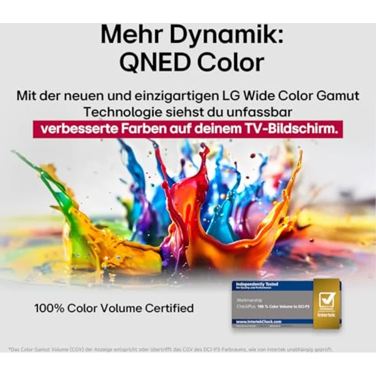 LG QNED evo AI 50QNED86A6C, 50 Zoll QNED 4K Ultra HD Smart TV mit HDR10, HLG, α7 AI-Prozessor und Dolby Vision – Bild 7