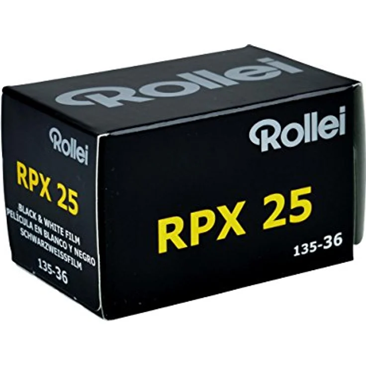 Rollei RPX 25 Schwarzweiß-Negativfilm | 35 mm | ISO 25 | Hohe Auflösung und Feinkörnigkeit – Bild 1