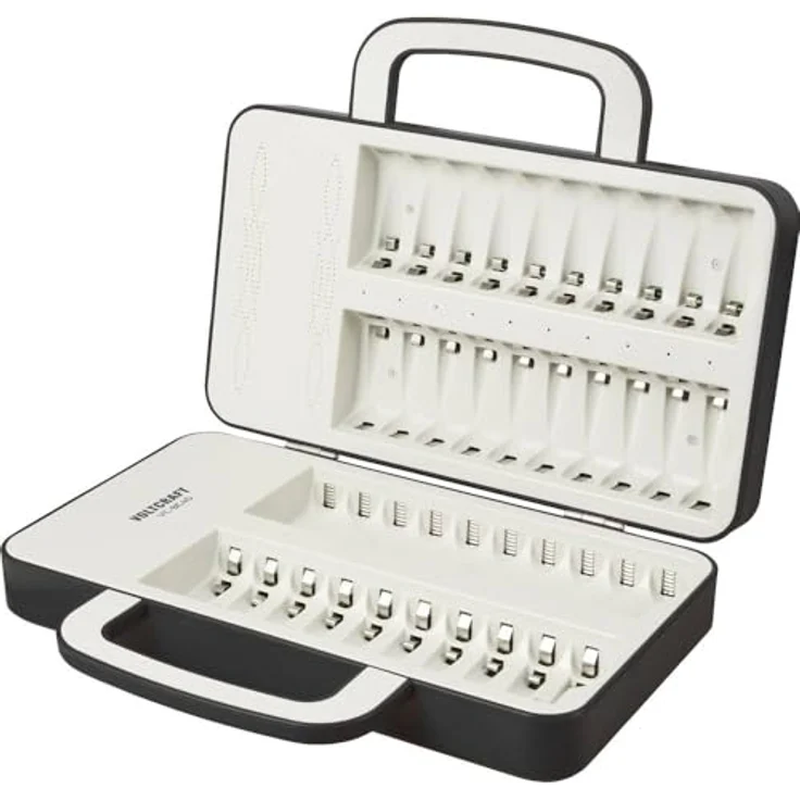Voltcraft Rundzellen-Ladegerät NiMH Mignon (AA), Micro (AAA) mit LED-Ladeanzeige – Bild 1