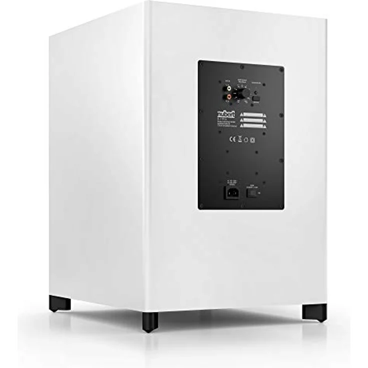 Nubert nuSub XW-1200 Wireless Subwoofer Weiß | Lautsprecher für Bass & Effekte | Downfiresubwoofer mit Aktiv-Technik | Surround & Action auf höchstem Niveau | LFE-Box mit 420 Watt | Tiefgang: 19 Hz – Bild 3