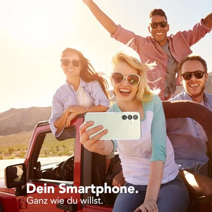 EAZY CASE Hülle für Samsung Galaxy A16 5G, Ultra dünnes Slimcover, klare Silikon Schutzhülle mit Air Protect und Kameraschutz, transparent – Bild 2