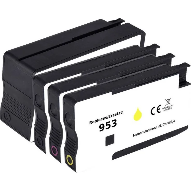 Renkforce Tinte ersetzt HP 953, Tintenpatrone in Schwarz, hochwertige Druckqualität zu reduziertem Preis
