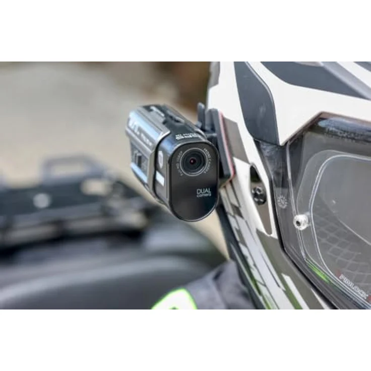 MUFU V30P Motorrad-Dashcam Full HD mit 2 Kameras, 3100-mAh-Batterie und bis zu 7 Stunden Aufnahmezeit, GPS und WLAN – Bild 4