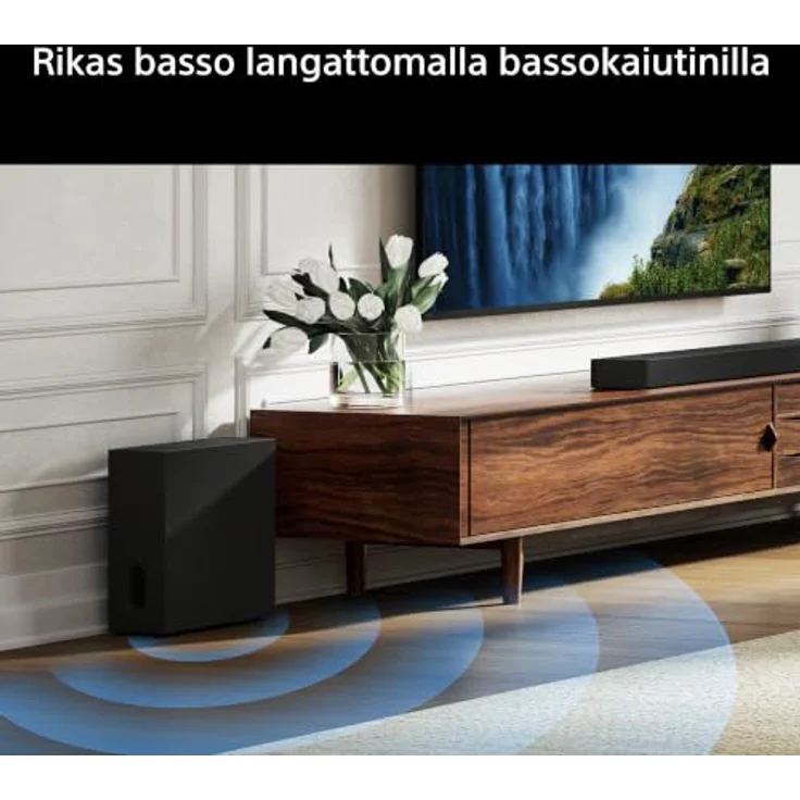 SONY BRAVIA Theatre Bar 7 + Sub HT-A7100B, Soundbar mit Subwoofer, 360 Spatial Sound Mapping, Dolby Atmos, Schwarz – Bild 4