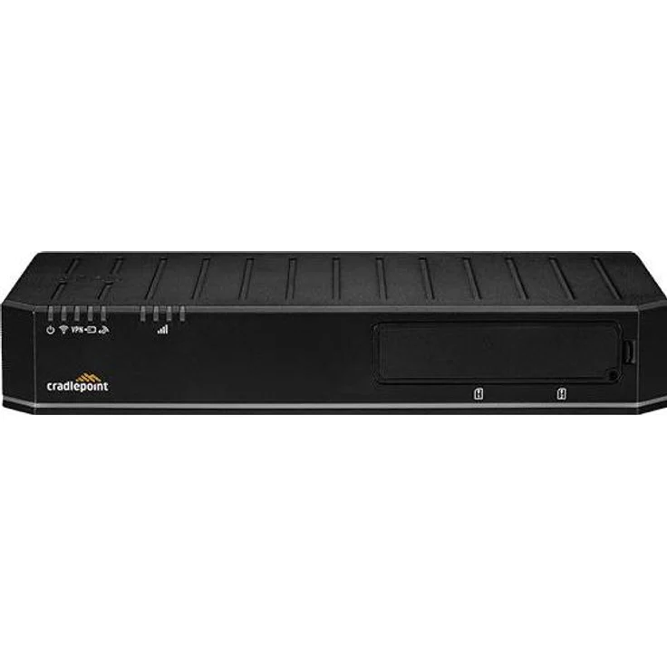 Cradlepoint E300, 5G-fähiger Router mit Gigabit-Class LTE, Ethernet und Wi-Fi, Schwarz