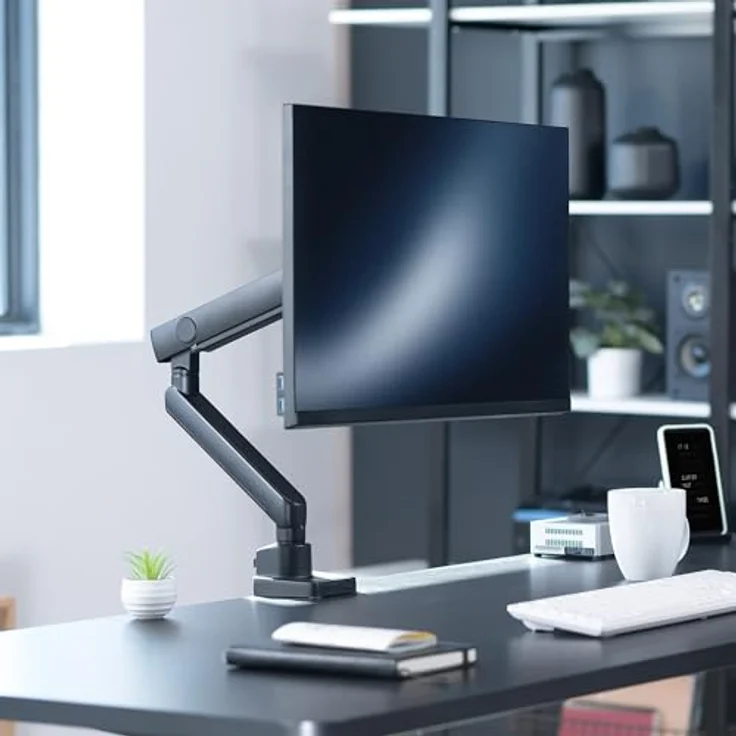 VIVO STAND-V101B Series Computer-Monitorständer, Aluminium, 1 Stück Single Original schwarz – Bild 3