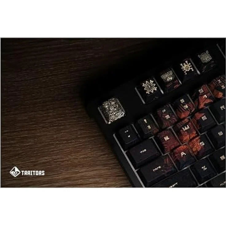 Traitors EL DORADO Keycap Set (US) - 109 PBT-Kunststoff Tastenkappen, nicht lichtdurchlässig – Bild 4