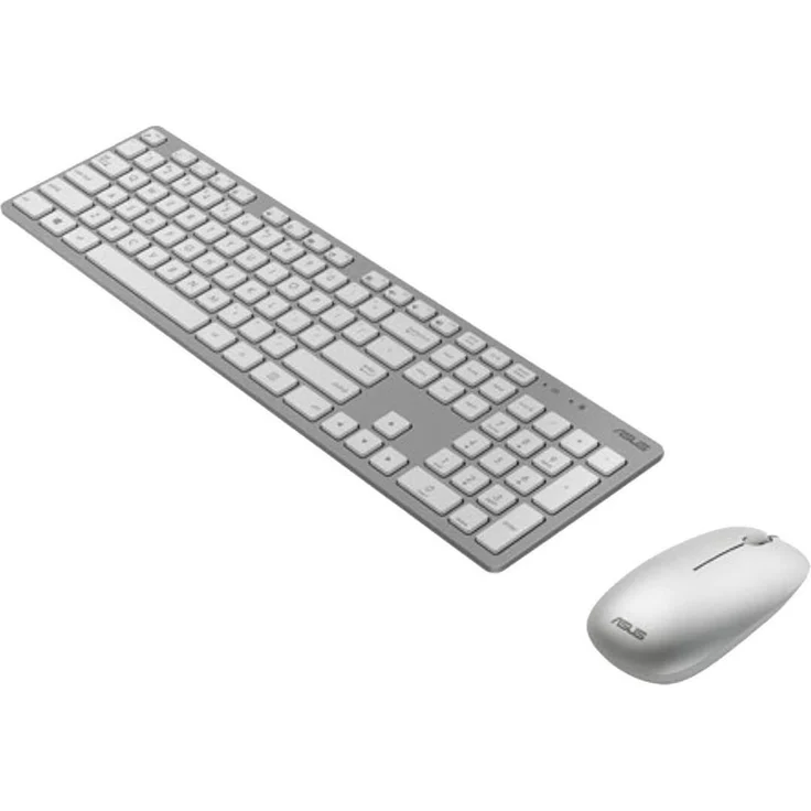 Asus W5000 wireless Keyboard+Mouse dt. COPILOT Layout weiß, Tastatur in Weiß – Bild 1
